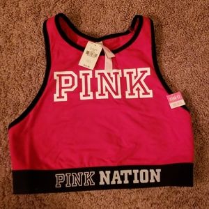Victoria secret pink nation crop top